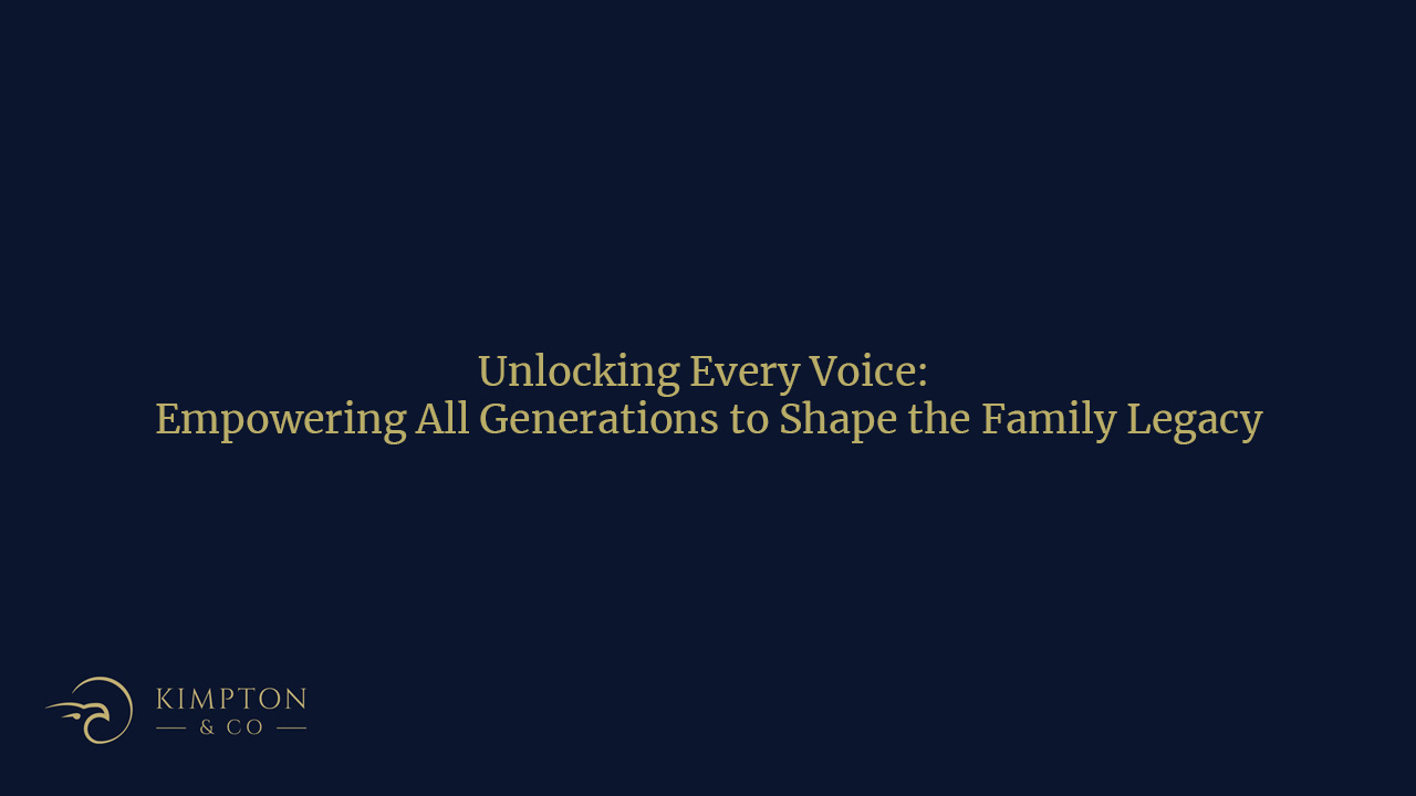 Unlocking Every Voice: Empowering All Generations to Shape the Family ...